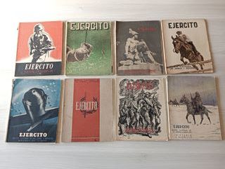 8 REVISTAS EJERCITO LOTE