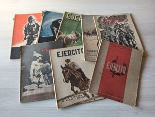 8 REVISTAS EJERCITO LOTE