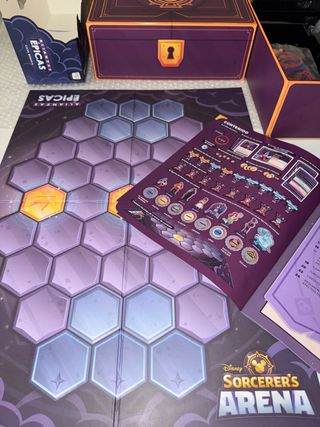 Juego Mesa Disney Sorcerer's Arena Alianzas Épicas