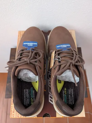 Zapatillas Skechers Hombre Garlan-Pryor Marrón