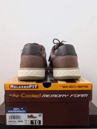 Zapatillas Skechers Hombre Garlan-Pryor Marrón