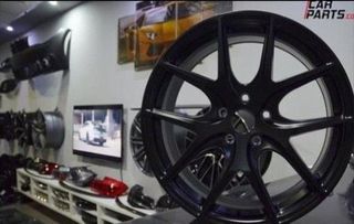 Set 4 Llantas 18 Seat FR Negro Mate