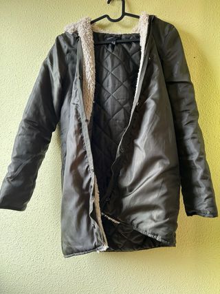 Abrigo Mango verde mujer Talla XS