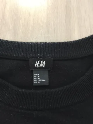 Jersey negro H&M hombre