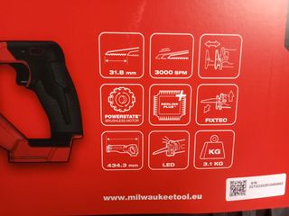 Milwaukee M18 FSZ-0X Sierra de sable carrera 32mm