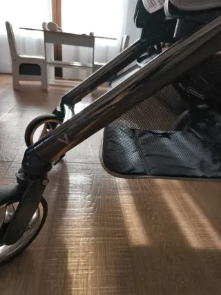 Carro Bebecar Capazo y Maxicosi Beige