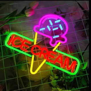 Lampada Neon LED "ICE CREAM"