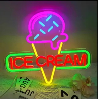 Lampada Neon LED "ICE CREAM"