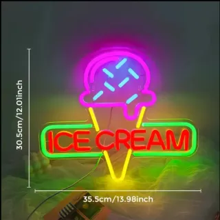 Lampada Neon LED "ICE CREAM"