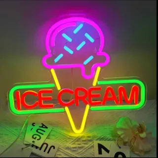 Lampada Neon LED "ICE CREAM"