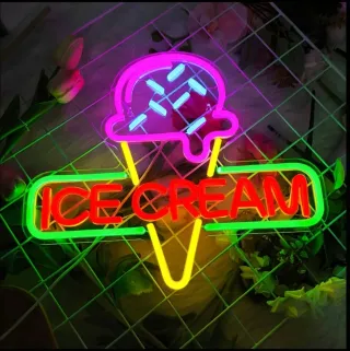 Lampada Neon LED "ICE CREAM"