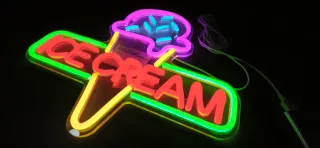 Lampada Neon LED "ICE CREAM"