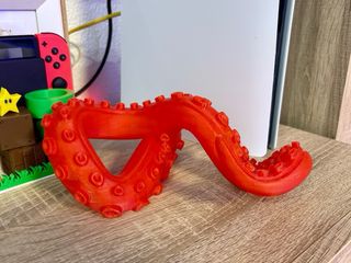 Soporte Mando PS5 Pulpo Rojo