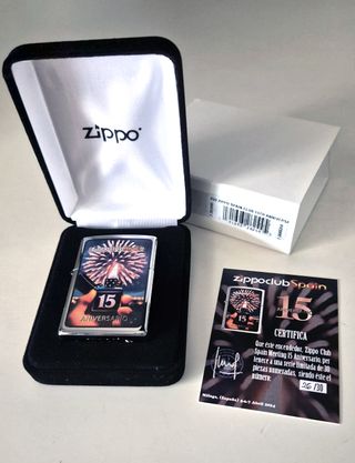 Zippo Club Spagna 15° Anniversario Edizione Limitata