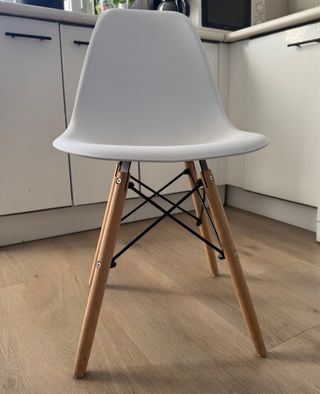 Pack 4 Sillas Comedor Madera Blanca