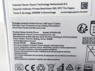 Xiaomi Redmi Note 15 256GB Negro NFC