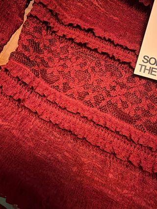 Top Sorellas Vino Talla Única