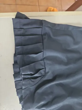 Falda deportiva Wilson azul y blanca