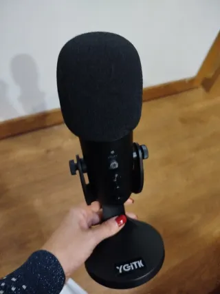 Micrófono YGTIK Negro