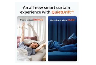 Conjunto de 2 SwitchBot Curtain 3 - U Rail