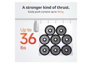 Conjunto de 2 SwitchBot Curtain 3 - U Rail