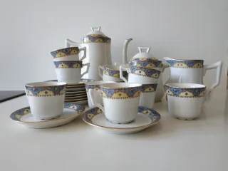 Juego de café Limoges porcelana