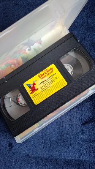 MC La Bella y La Bestia 1 y 2 - Disney VHS