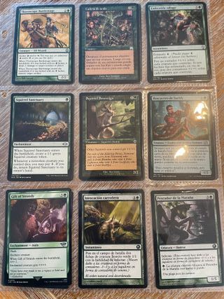 Mis Magic desde año 2002 (Casi 500 cartas)