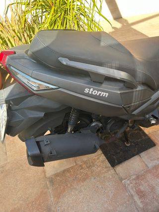 Wottan Storm 125cc Scooter 2016 Gris