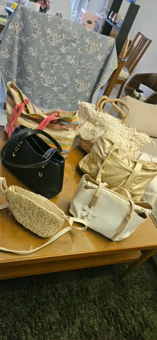 Lote de 6 Carteras