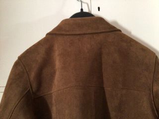 Cazadora Zara Mujer Marrón , efecto ante