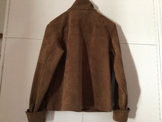 Cazadora Zara Mujer Marrón , efecto ante