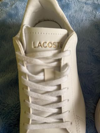 Zapatillas Lacoste Mujer Talla 38 en Blanco