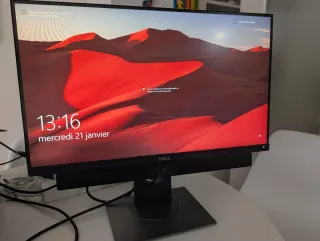Monitor Dell P2418D Negro+ Barra Sonido Dell AE515