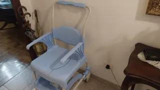 Silla de Baño y WC Moem Azul