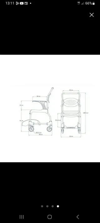 Silla de Baño y WC Moem Azul