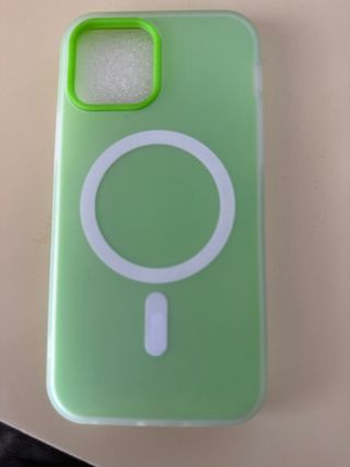 Funda iPhone 12 MagSafe Verde