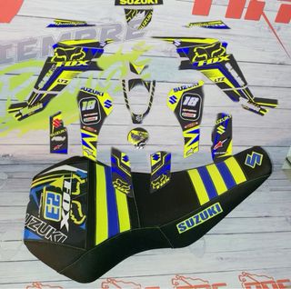 KIT DE PEGATINAS Y TAPIZADO PERSONALIZADO LTZ400