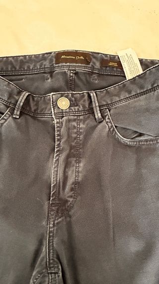 Massimo Dutti Jeans Azul Marino