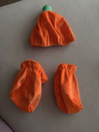 Disfraz Calabaza Bebé Recién Nacido.