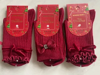 Calze rosse bambina 3-5 anni