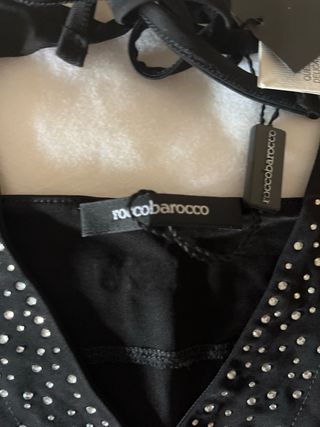 Top Rocco Barocco con pedrería Talla S