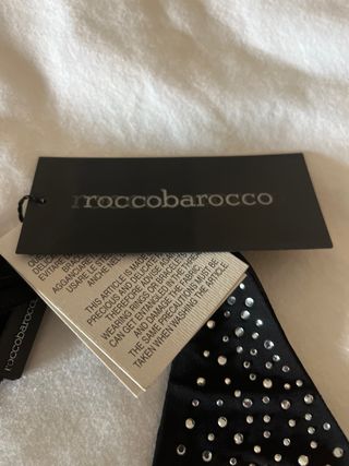 Top Rocco Barocco con pedrería Talla S