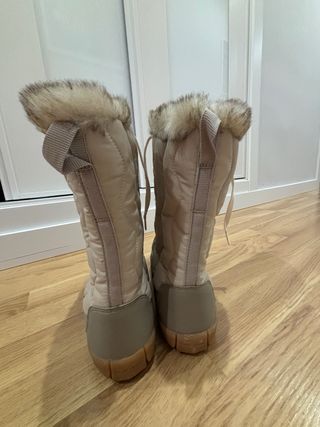 Botas de nieve Quechua mujer beige/gris