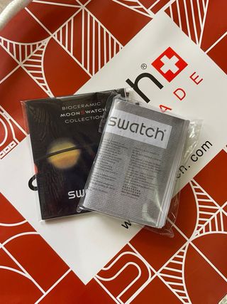 Omega x Swatch Mission to Moonphase Bianco