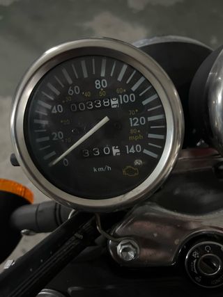 Moto Custom 125cc Negra