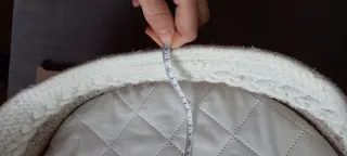 Cambiador de mimbre para bebé