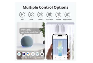 SwitchBot Smart Automatic Curtain Opener 3 U Rail