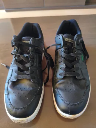 Zapatillas Lacoste Court Cage Negras