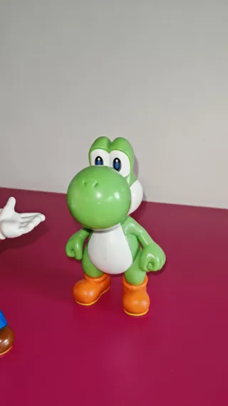 Set 3 Action Figure Mario Yoshi Luigi